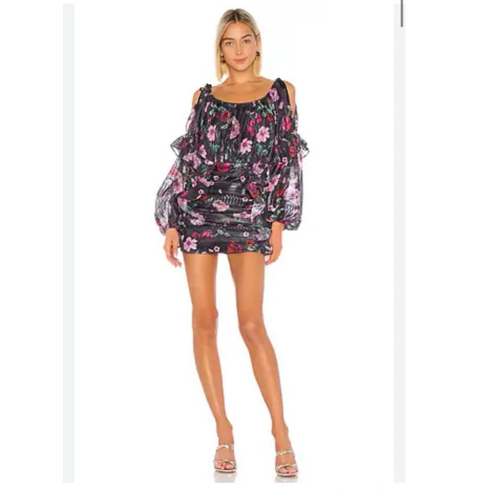 Tularosa Cheyenne Dress in‎ Midnight Floral Size XS